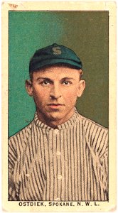 Ostdiek, Spokane Team, baseball card portrait LCCN2008676965
