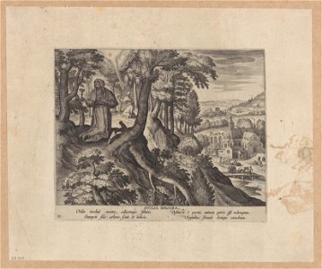 Otilia of Bavaria print by Maerten de Vos, S.I 820, Prints Department, Royal Library of Belgium
