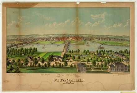 Ottawa, Ills. 1875 LCCN2003677869