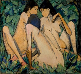 Otto Mueller - Three Women in a Wood - 916-1983 - Saint Louis Art Museum