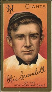 Otis Crandall, New York Giants, baseball card portrait LCCN2008677487