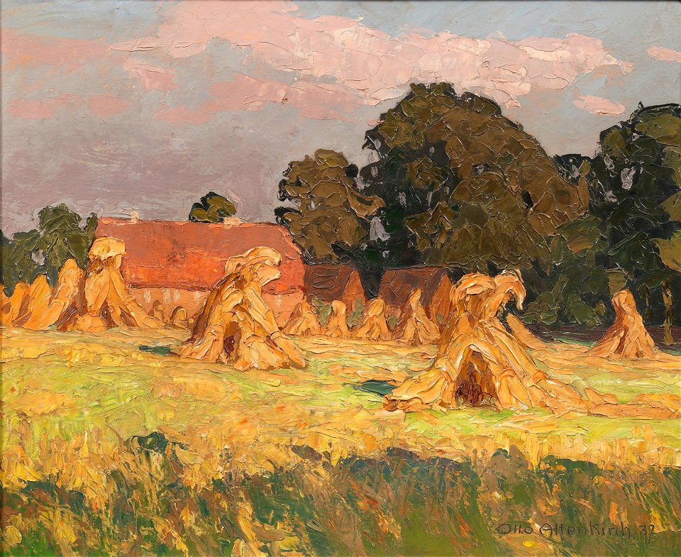Otto Altenkirch Kornpuppen am Hellergut 1937