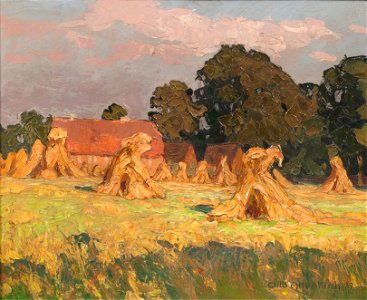Otto Altenkirch Kornpuppen am Hellergut 1937
