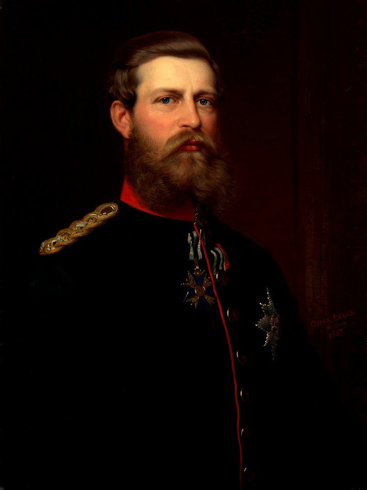 Oskar Begas (1828-83) - Frederick William, Crown Prince of Prussia and later Emperor Frederick III (1831-1888) - RCIN 404016 - Royal Collection