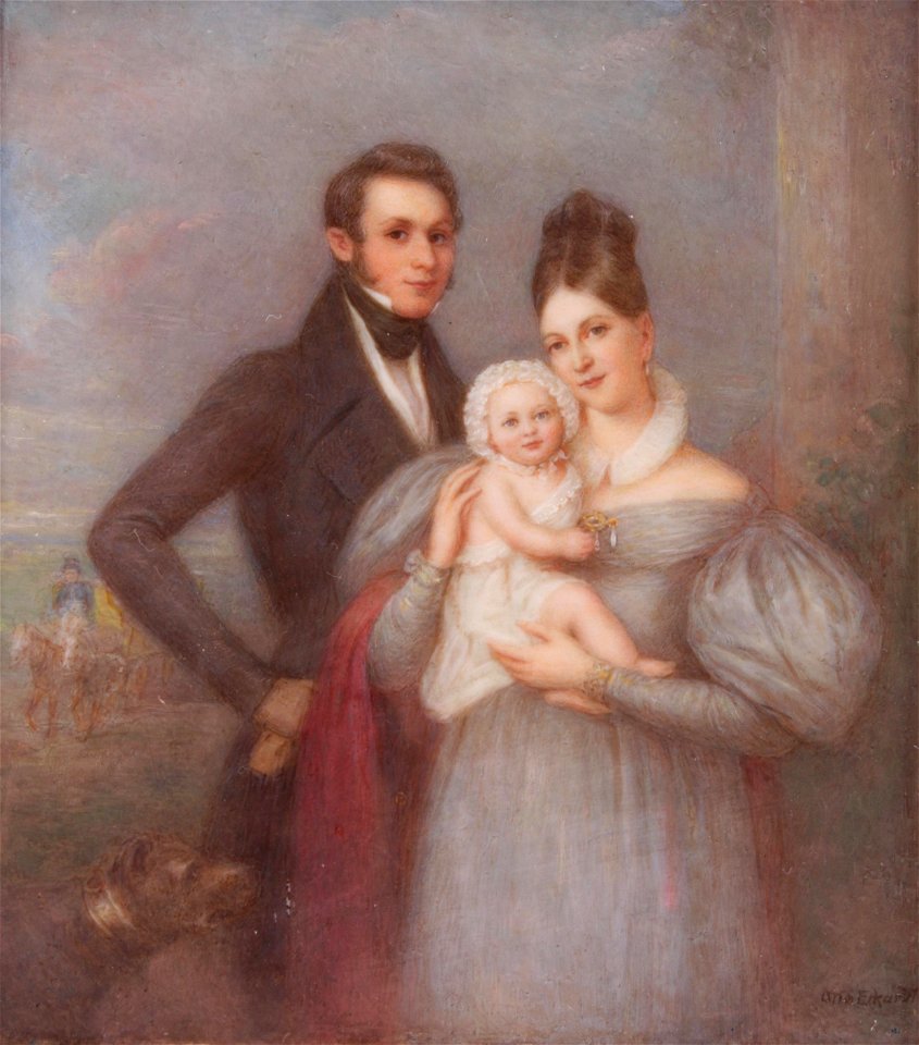 Otto Eckard Familienbild Fürstenberg