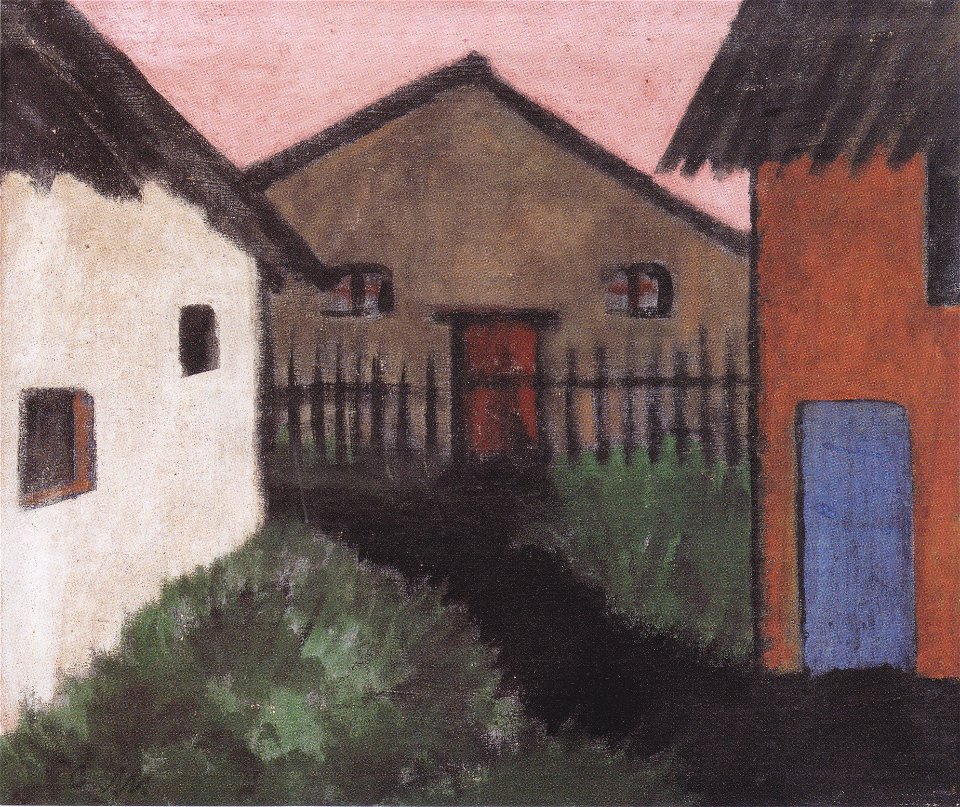 Otto Mueller- Dorfhäuser - ca1928