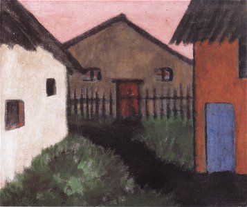 Otto Mueller- Dorfhäuser - ca1928
