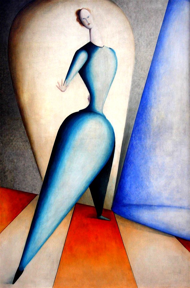 Oskar Schlemmer Tänzerin (Geste)
