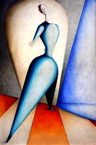 Oskar Schlemmer Tänzerin (Geste)