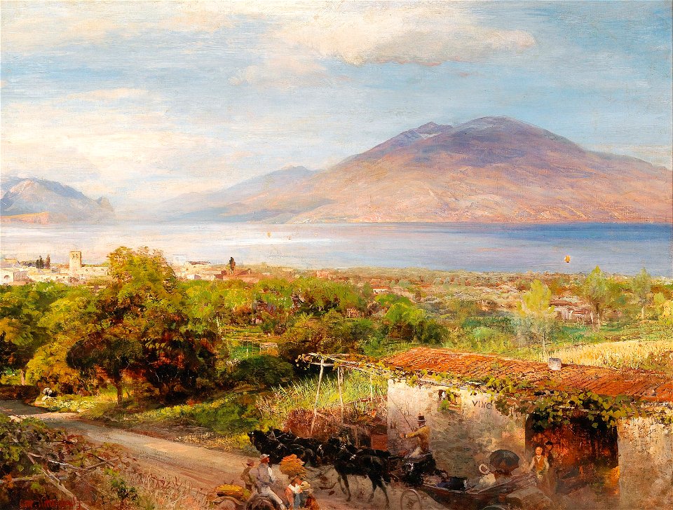 Oswald Achenbach - Osteria near Naples