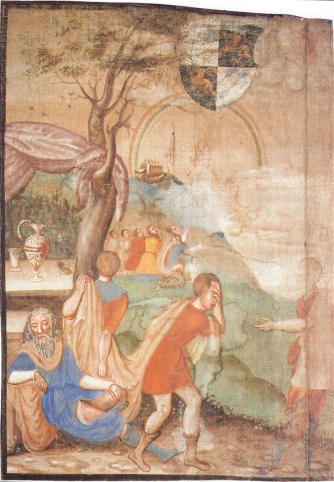 Oswalt Kreusel - Millstätter Fastentuch - Noah