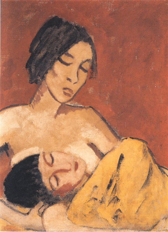Otto Mueller - Mutter und Sohn - ca1919