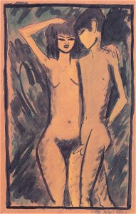 Otto Mueller - Liebespaar - ca1918