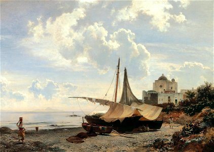 Oswald Achenbach - Torre del Greco