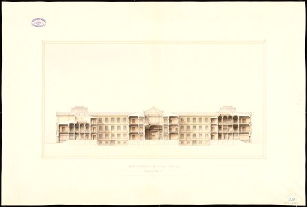 Oskar Sommer Entwurf Kunstgewerbeschule Leipzig ArchMus 16643