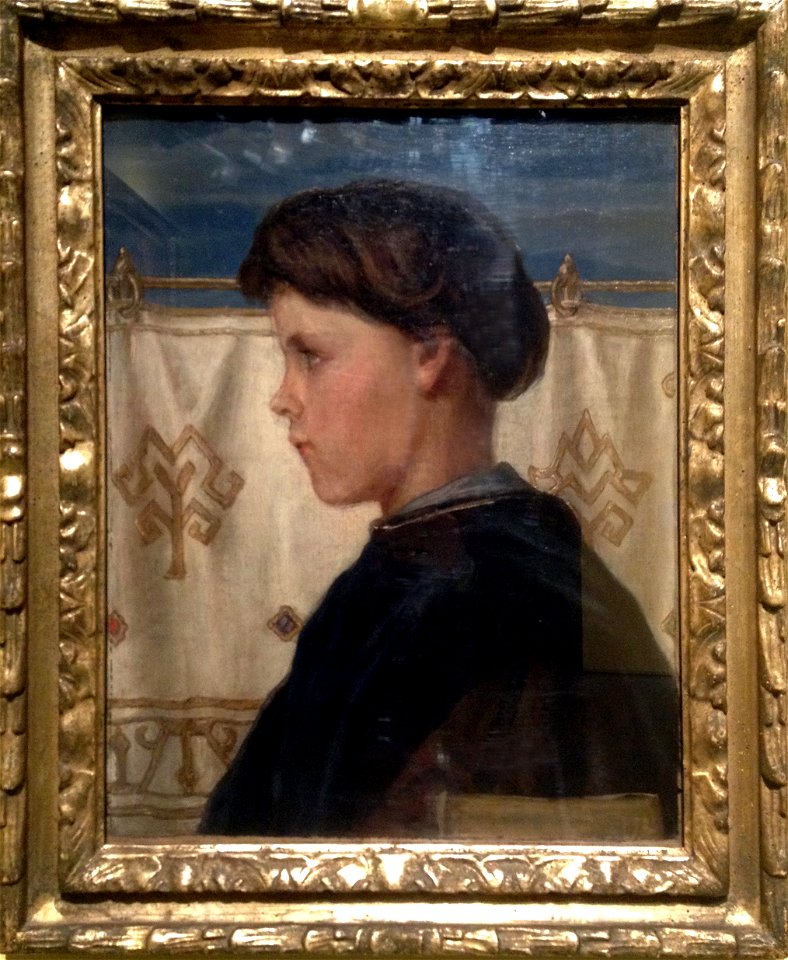 Otto Grahl als Chorknabe, Alfred Rethel um 1851