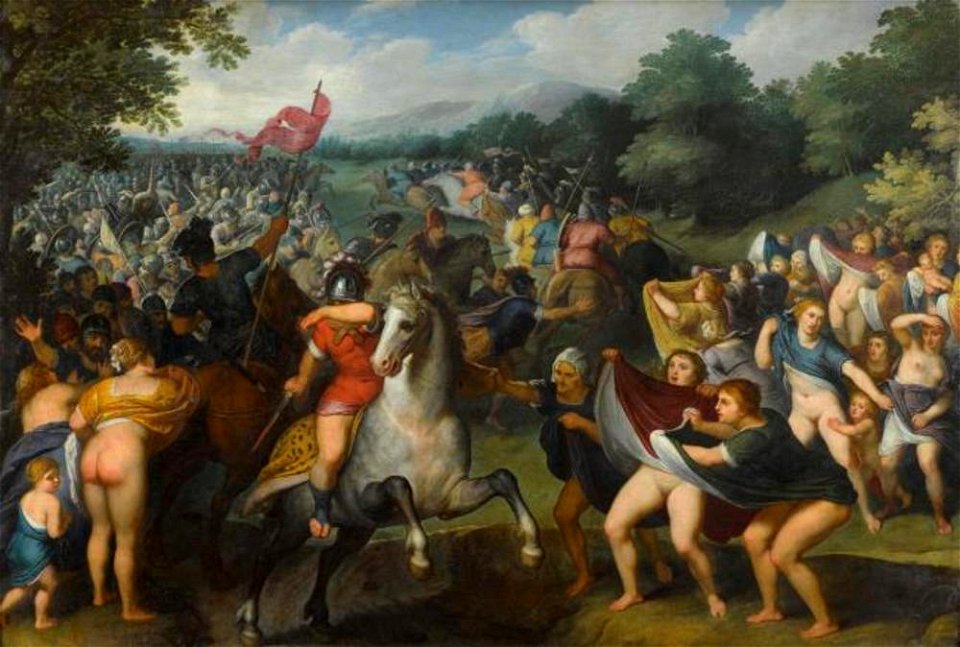 Otto van Veen - De moed van de Perzische vrouwen - GG 2668 - Kunsthistorisches Museum