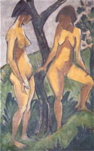 Otto Mueller - Zwei Mädchen - ca1927