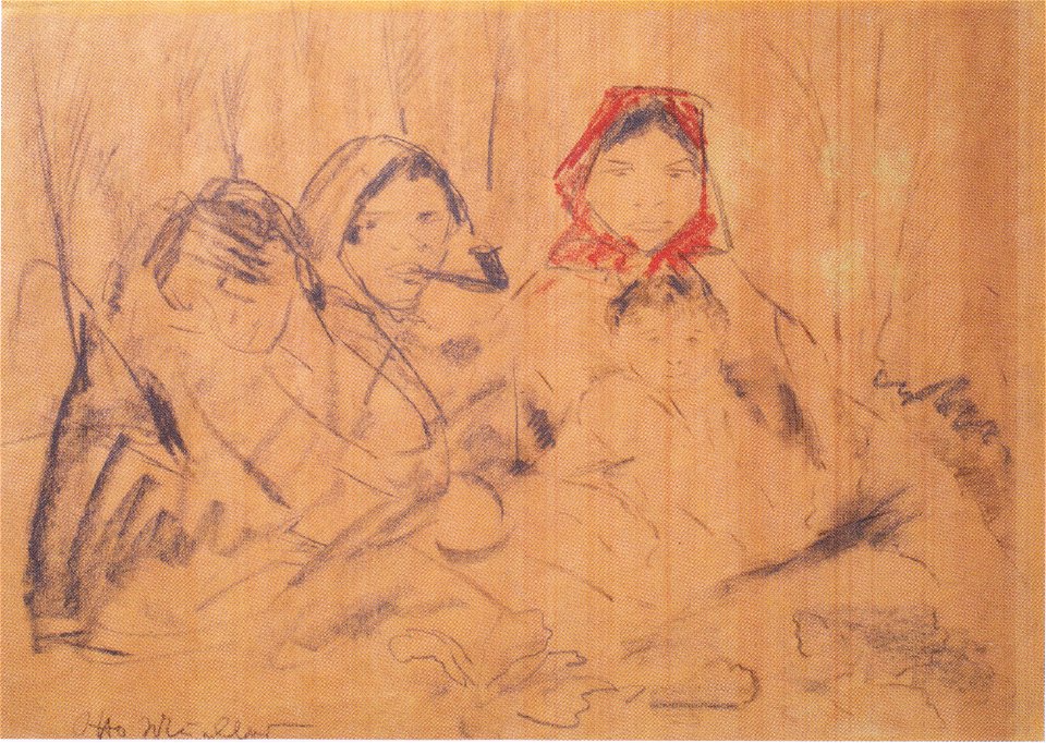 Otto Mueller - Zigeunerfamilie - ca1926