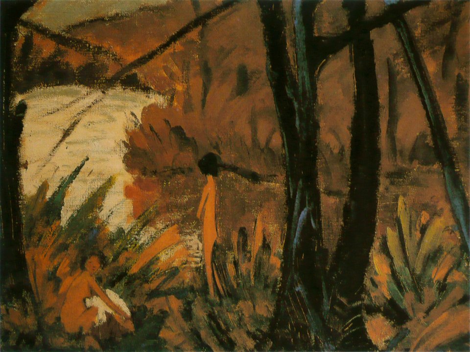 Otto Mueller - Lac dans la forêt