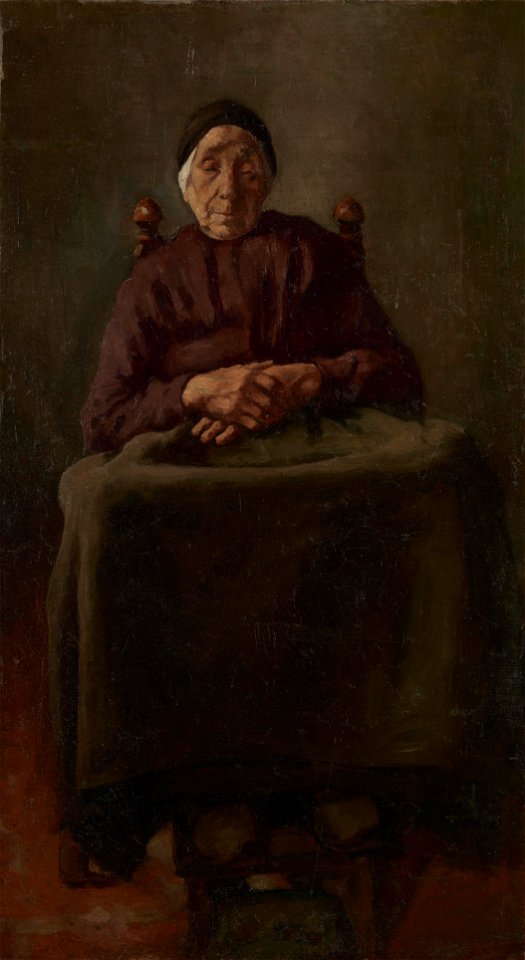 Oude Drentse vrouw - s0353M1974 - Van Gogh Museum