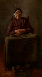 Oude Drentse vrouw - s0353M1974 - Van Gogh Museum