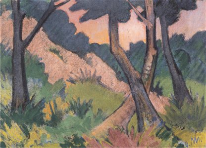 Otto Mueller - Landschaft III - ca1924