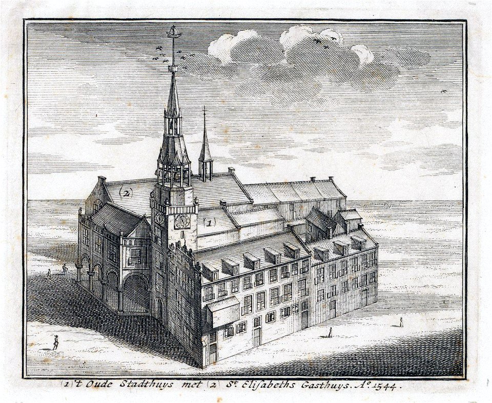 Oude stadhuis op de Dam Amsterdam 002