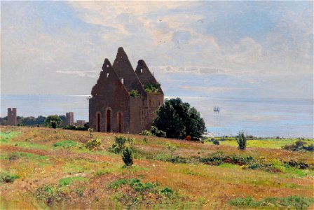 Otto Strützel Sommertag an der Küste von Gotland
