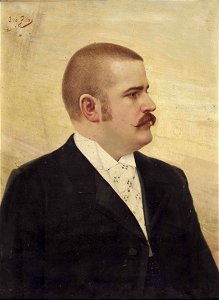 Otto Pilny Portrait eines Herrn Zürich 1893