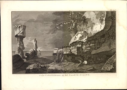 Oude Gedenktekenen op het Paasch-eiland, objectnr A 56924