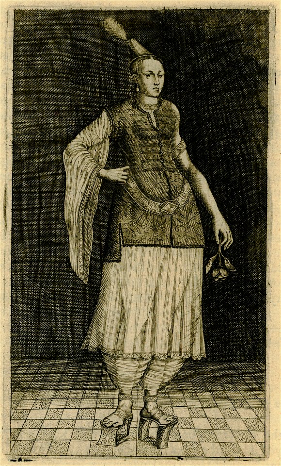 Ottoman woman - Sandys George - 1615