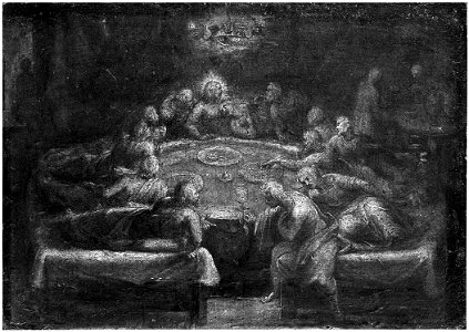 Otto van Veen (zugeschrieben) - Das letzte Abendmahl - 5052 - Bavarian State Painting Collections