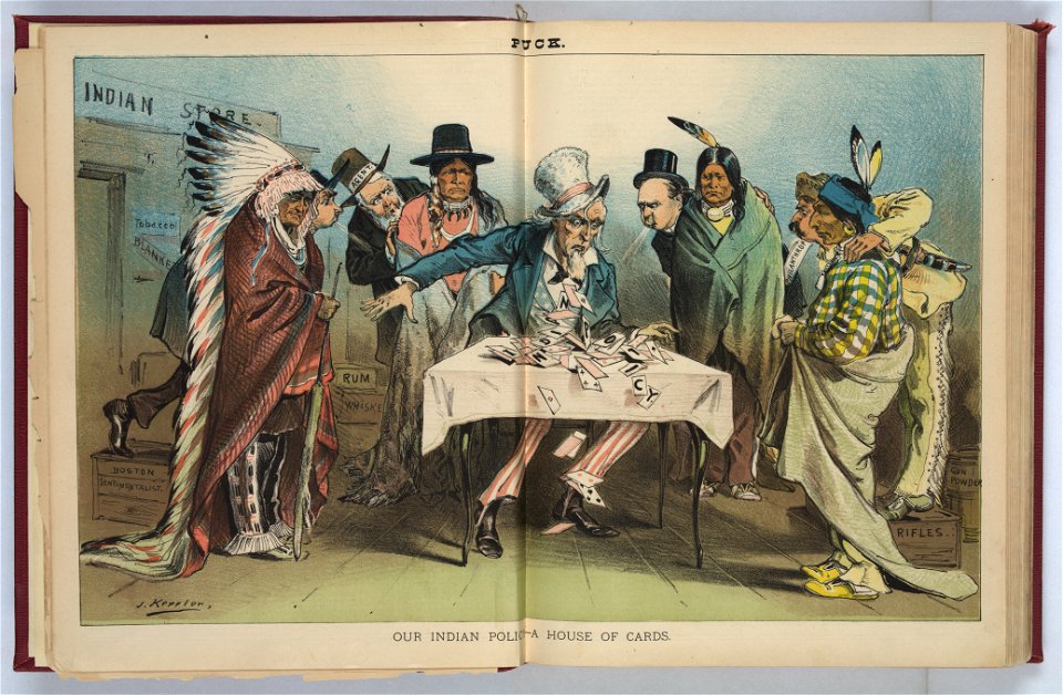 Our Indian policy - a house of cards - J. Keppler. LCCN2012647285