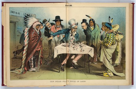 Our Indian policy - a house of cards - J. Keppler. LCCN2012647285