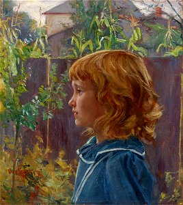 Otto Stark - Portrait of a Young Girl - 79.1060 - Indianapolis Museum of Art