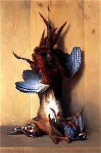 Jean-Baptiste Oudry - Still-life with Pheasant - WGA16782