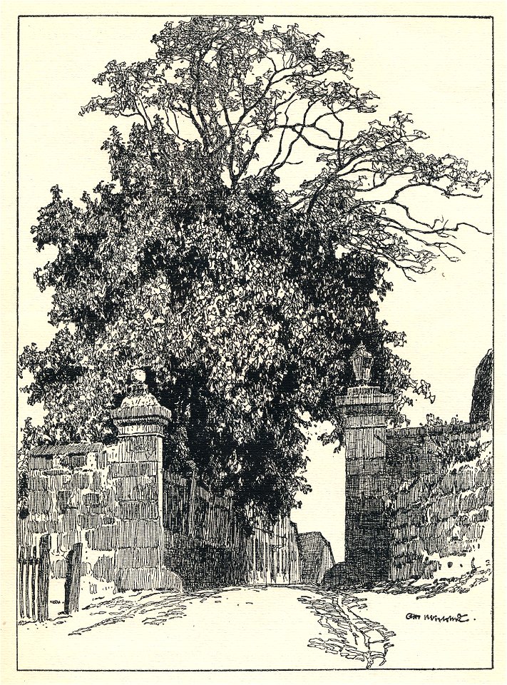 Otto Ubbelohde Marburg Das Renthoftor