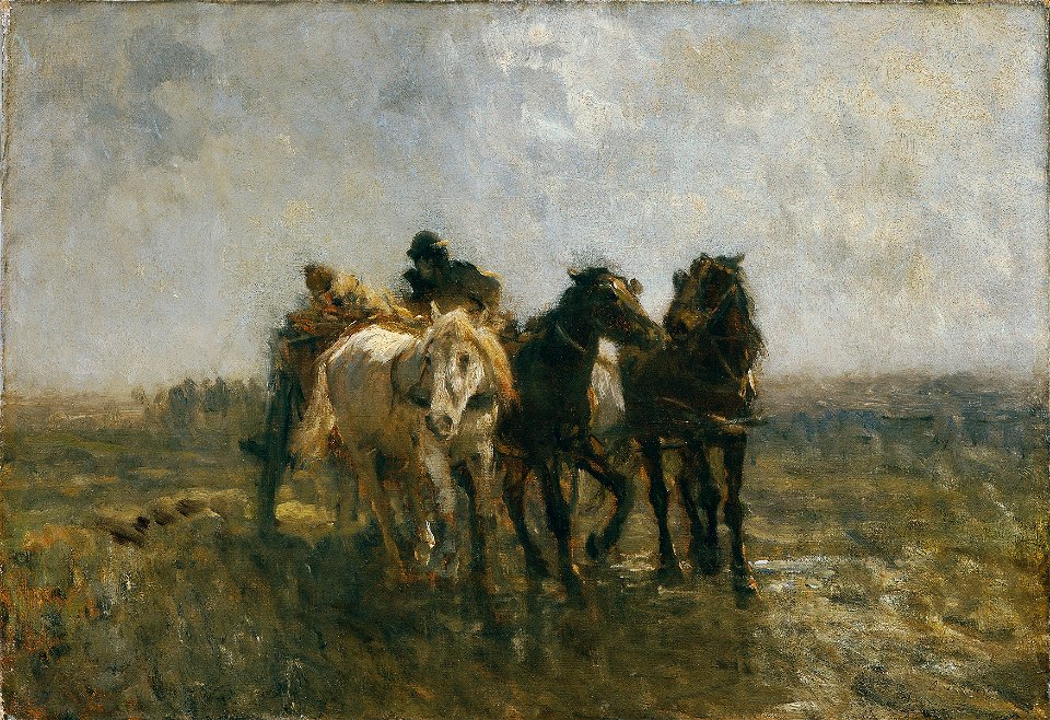 Otto von Thoren - Ungarisches Fuhrwerk - 1554 - Österreichische Galerie Belvedere
