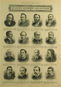 Our literary contributors - past and present - ILN 1892-0514-0023
