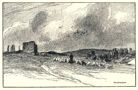 Otto Ubbelohde Marburg Der Glaskopf bei Marburg