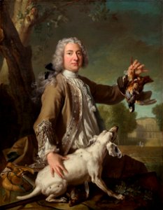 Jean-Baptiste Oudry - Henri Camille, Chevalier de Beringhen (1722). Free illustration for personal and commercial use.