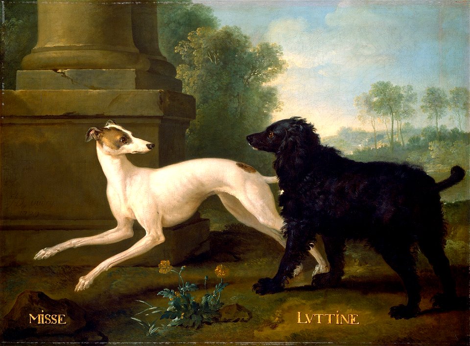 Jean-Baptiste Oudry - Misse et Luttine (1729)
