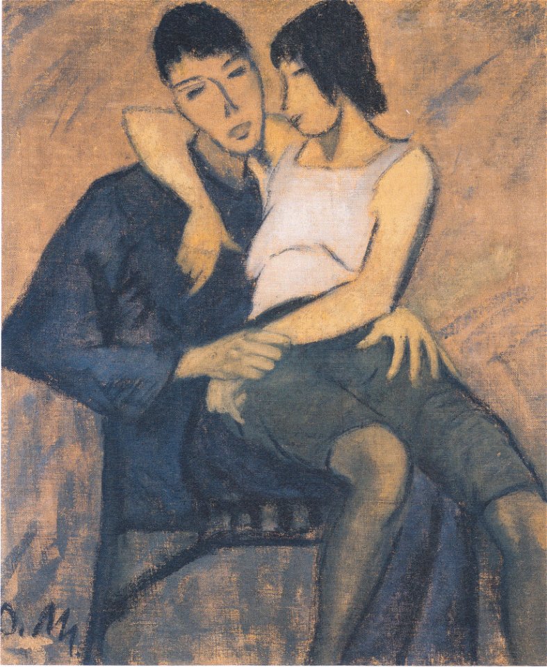 Otto Mueller - Liebespaar - ca1914
