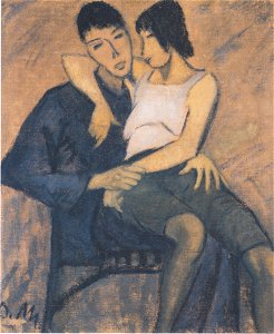 Otto Mueller - Liebespaar - ca1914