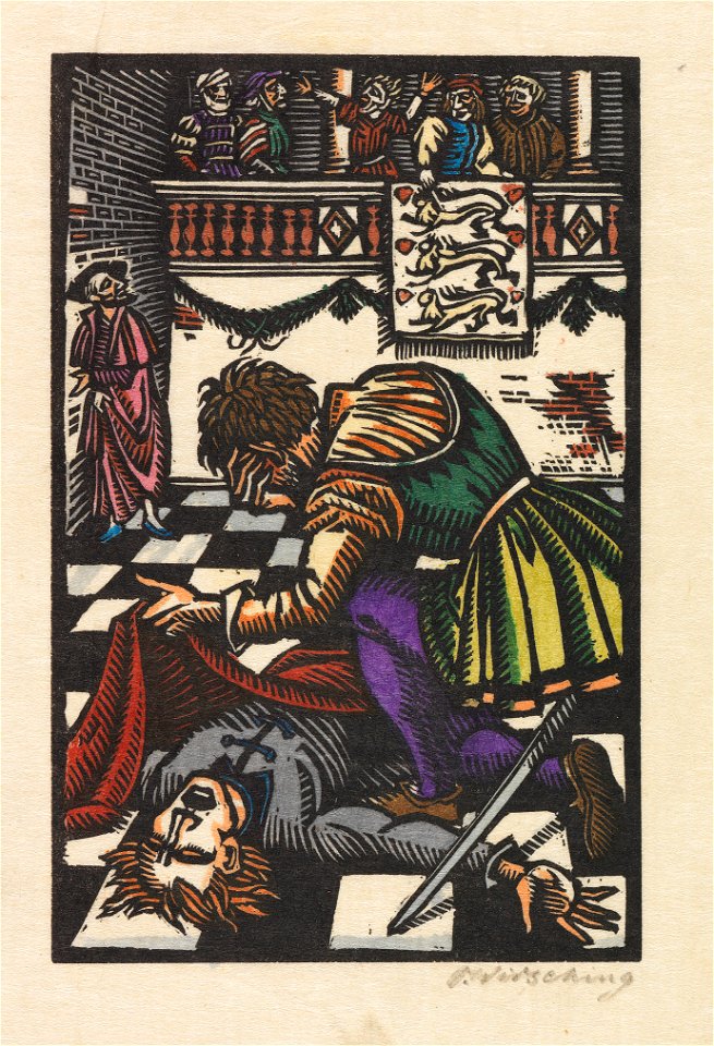 Otto Wirsching Hamlet 1918