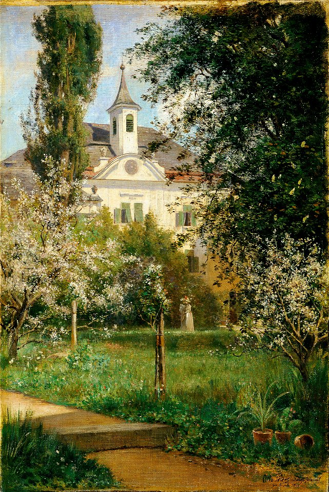 Otto Seraphim Peters - Schloss Gerasdorf - 6252 - Österreichische Galerie Belvedere