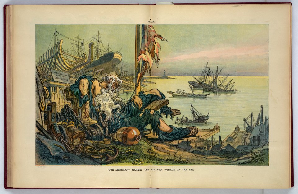 Our merchant marine, the Rip Van Winkle of the sea - Kep. LCCN2011649079