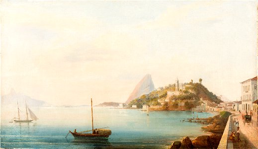 Outeiro da Glória (atribuído), da Coleção Brasiliana Iconográfica