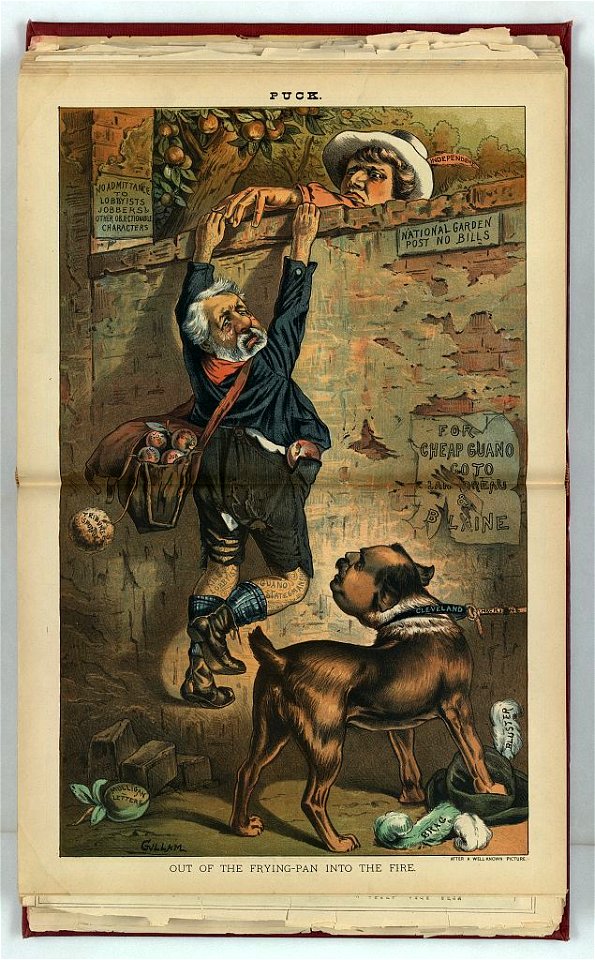 Out of the frying-pan into the fire - Gillam. LCCN2012645252